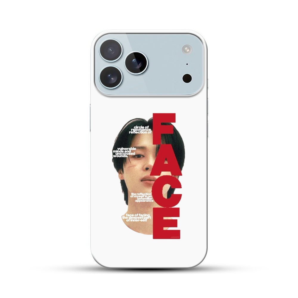 顔の反映 iPhone 17 Pro Maxオリジナルハードケース