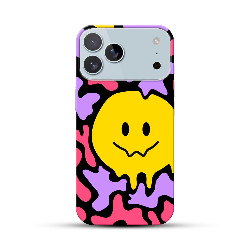 カラフルなスマイル模様 butter-smiley カラフルなスマイル模様 butter-smiley