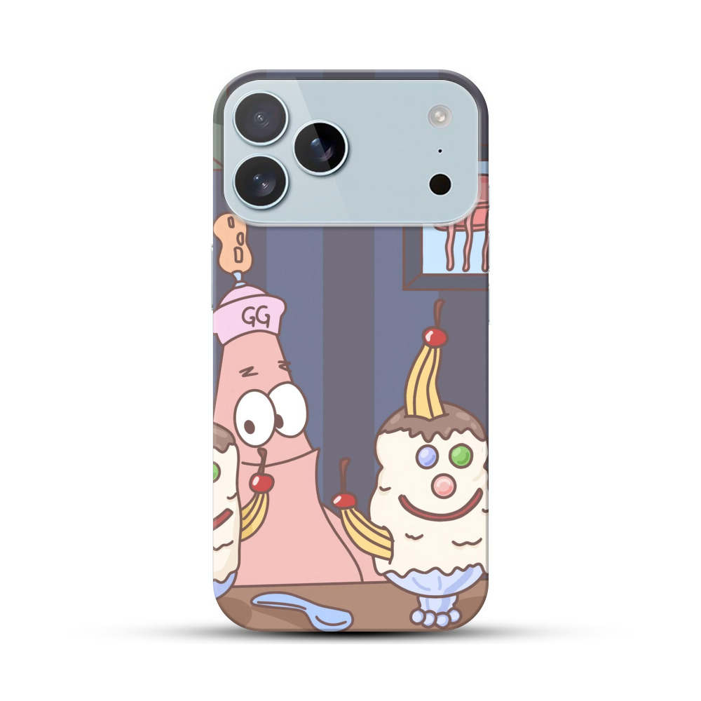 かわいいアイスキャラ iPhone 17 Pro Maxオリジナルハードケース