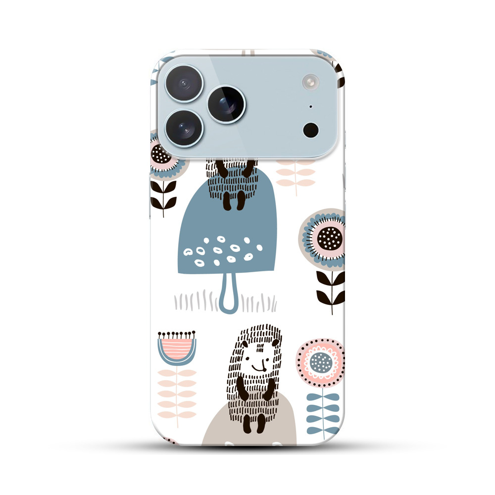 かわいいキャラクターの模様 iPhone 17 Pro Maxオリジナルハードケース