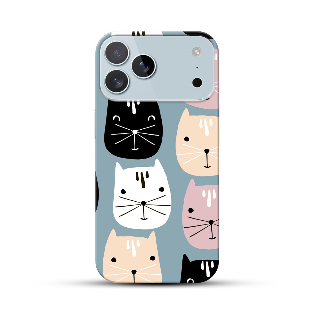 かわいい猫のパターン cat-faces かわいい猫のパターン cat-faces