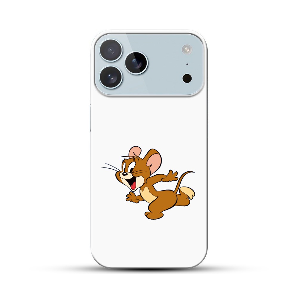 かわいいネズミキャラクター iPhone 17 Pro Maxオリジナルハードケース