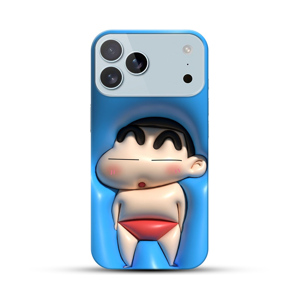 かわいい寝顔キャラクター iPhone 17 Pro Maxオリジナルハードケース