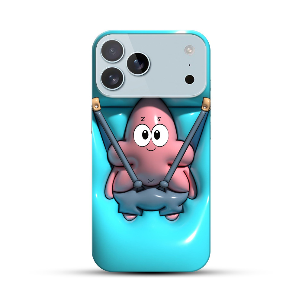 かわいく眠るヒトデ iPhone 17 Pro Maxオリジナルハードケース