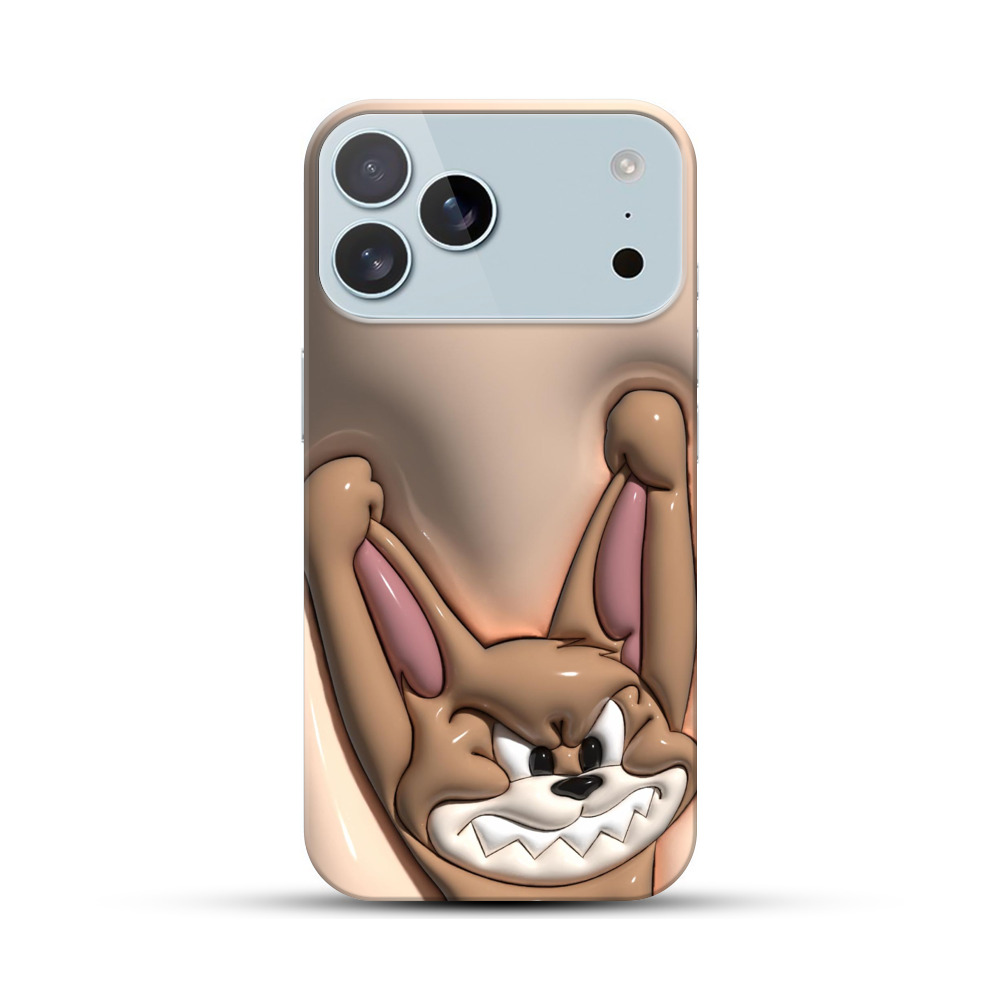 笑顔のカワウソ iPhone 17 Pro Maxオリジナルハードケース