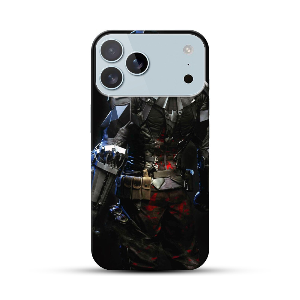 近未来戦士の背中 iPhone 17 Pro Maxオリジナルハードケース