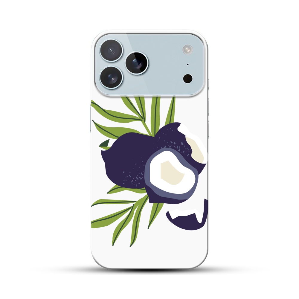 ココナッツと葉 iPhone 17 Pro Maxオリジナルハードケース