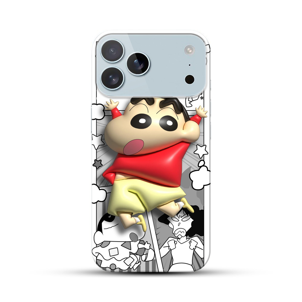 クレヨンしんちゃん元気ポーズ iPhone 17 Pro Maxオリジナルハードケース