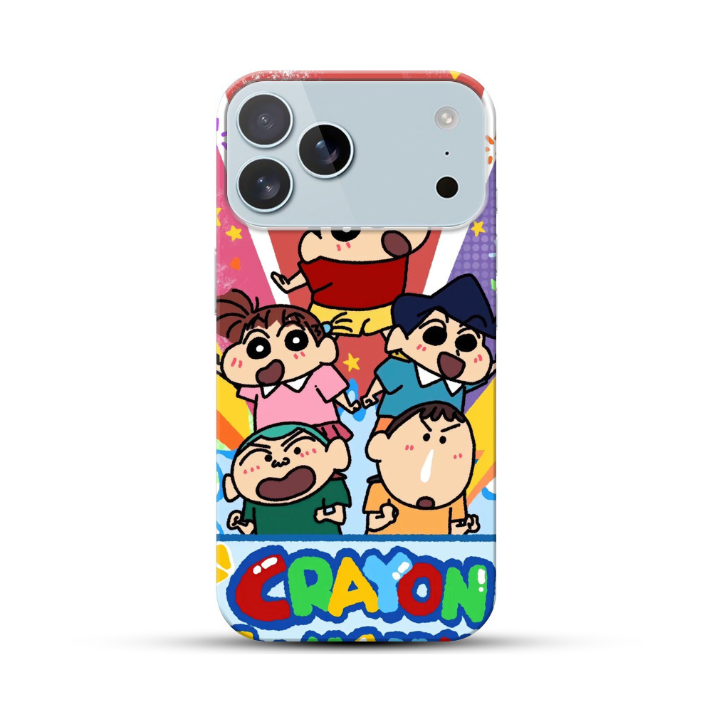 クレヨンしんちゃん合宿 iPhone 17 Pro Maxオリジナルハードケース