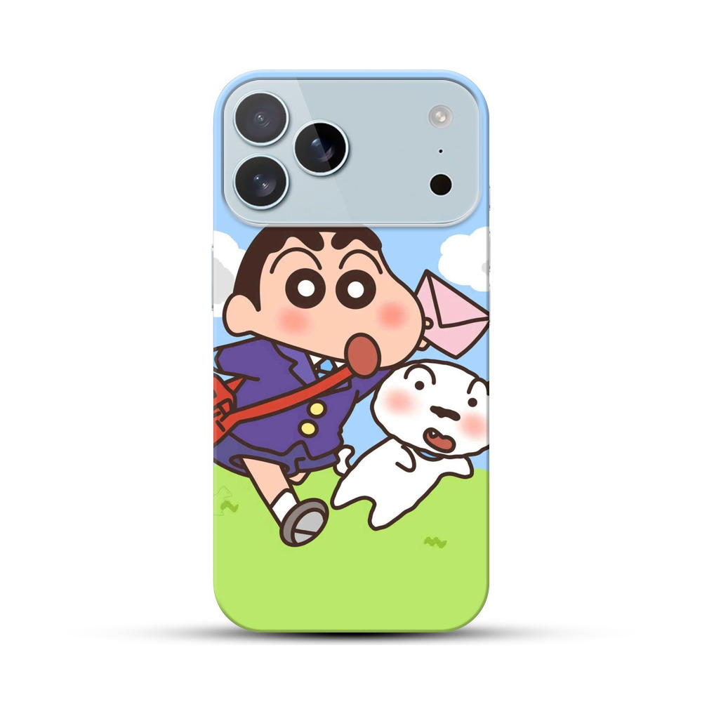 しんちゃんと手紙 iPhone 17 Pro Maxオリジナルハードケース