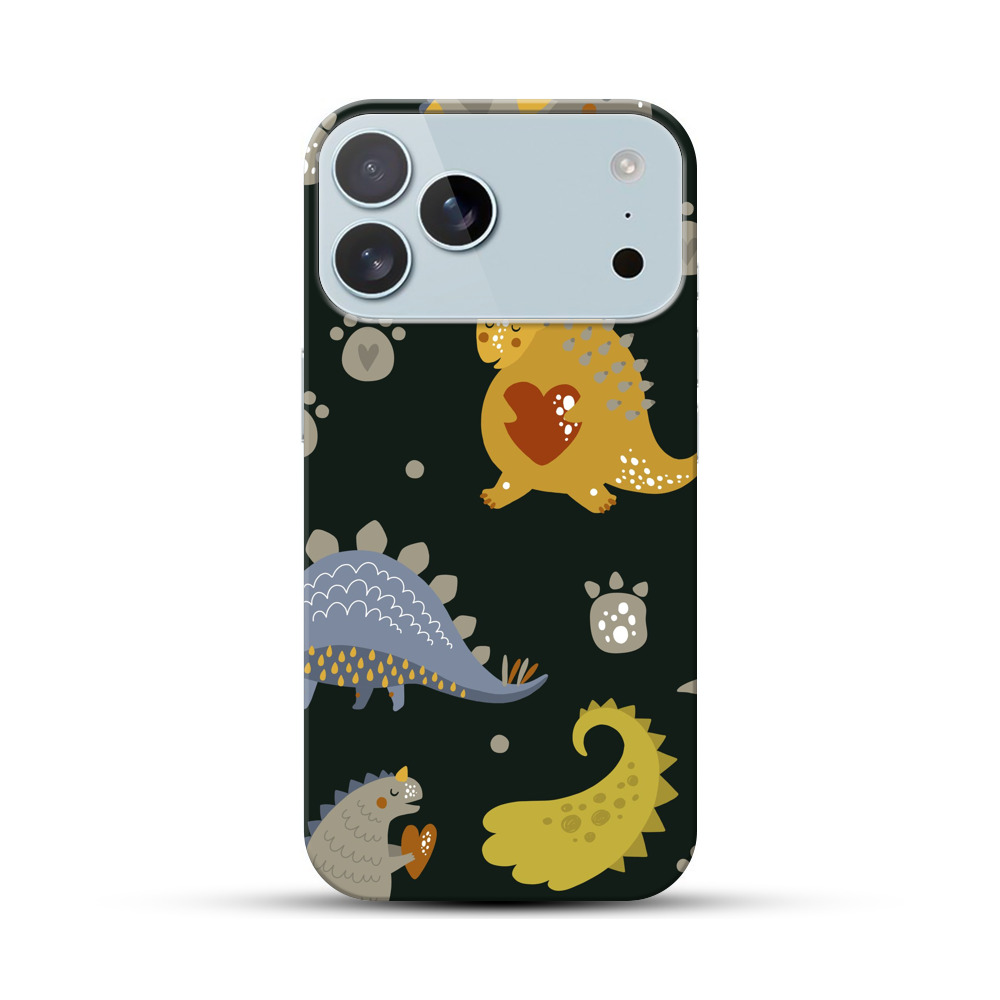 恐竜の模様 iPhone 17 Pro Maxオリジナルハードケース