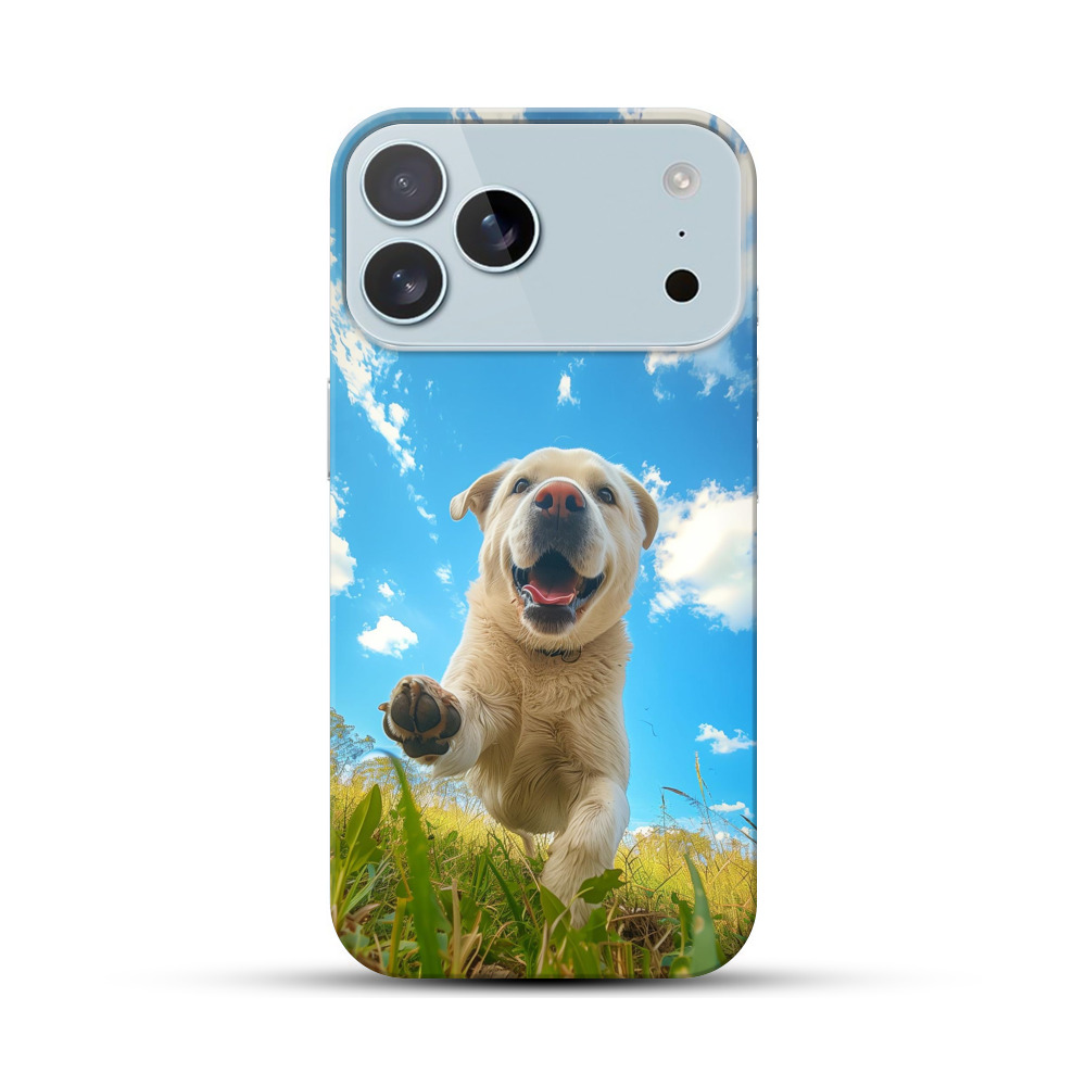 笑顔のラブラドール iPhone 17 Pro Maxオリジナルハードケース