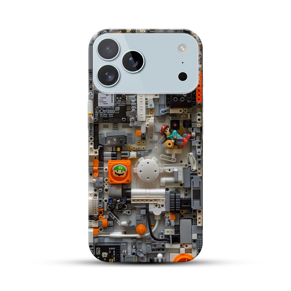 レゴ風ゲームキャラクター iPhone 17 Pro Maxオリジナルハードケース