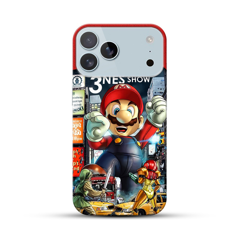マリオ都市跳躍 iPhone 17 Pro Maxオリジナルハードケース
