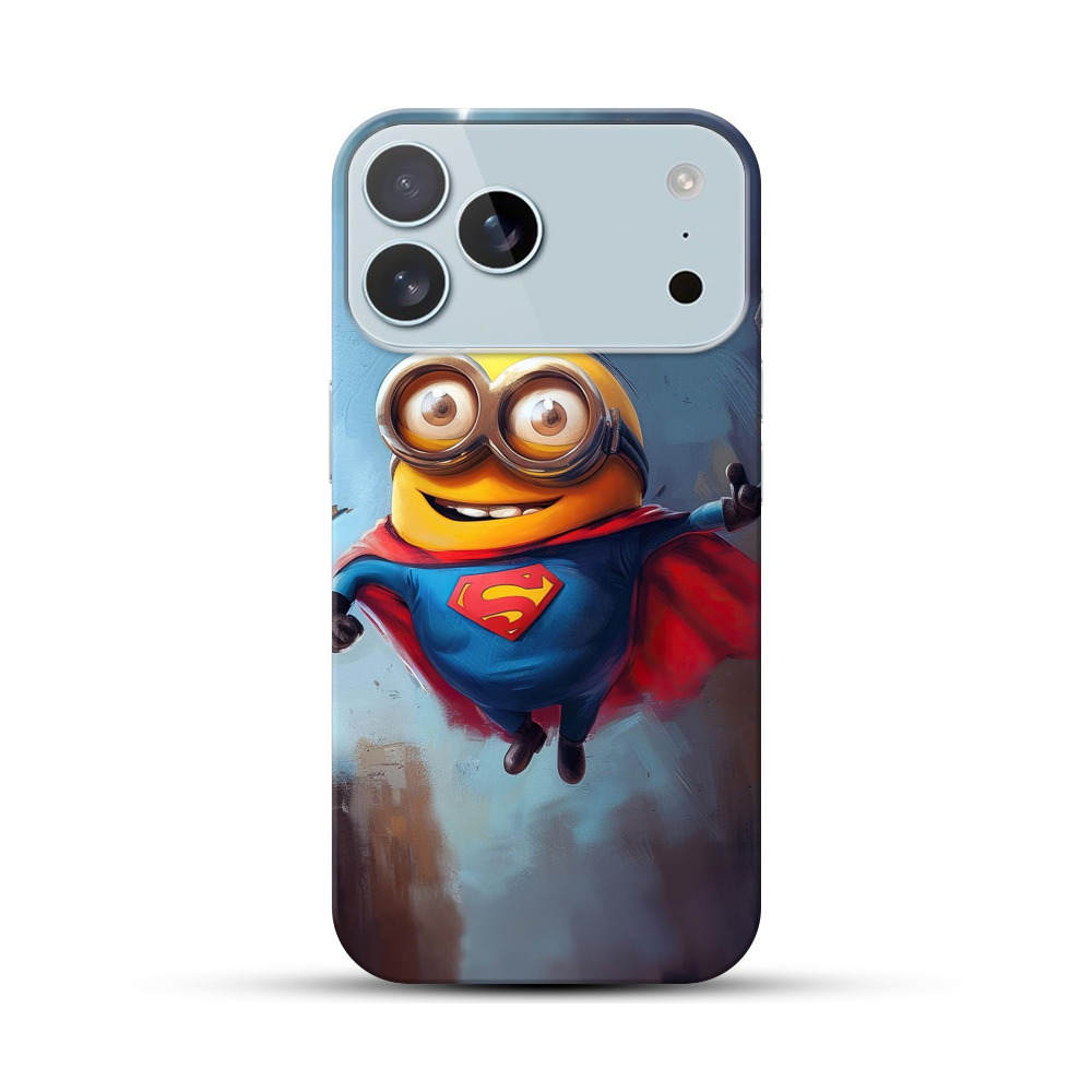 スーパーマンミニオン iPhone 17 Pro Maxオリジナルハードケース