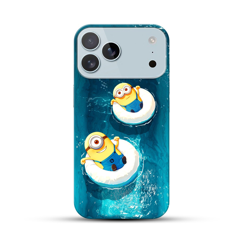 ミニオン浮き輪プール iPhone 17 Pro Maxオリジナルハードケース