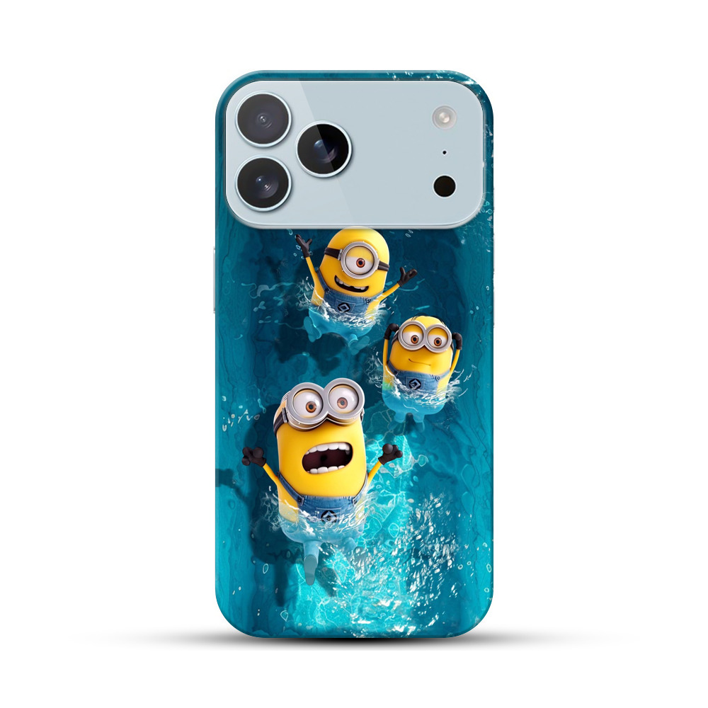 ミニオンズ水泳 iPhone 17 Pro Maxオリジナルハードケース