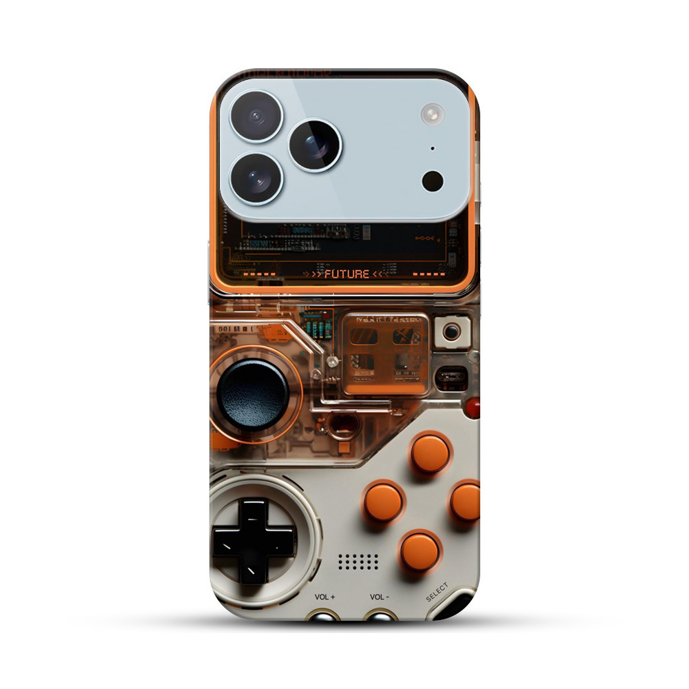 未来回路基板デザイン iPhone 17 Pro Maxオリジナルハードケース