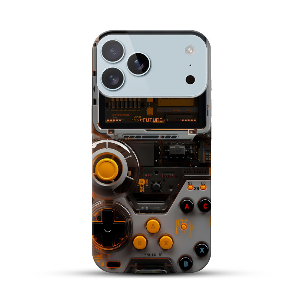 未来感電子基板デザイン iPhone 17 Pro Maxオリジナルハードケース