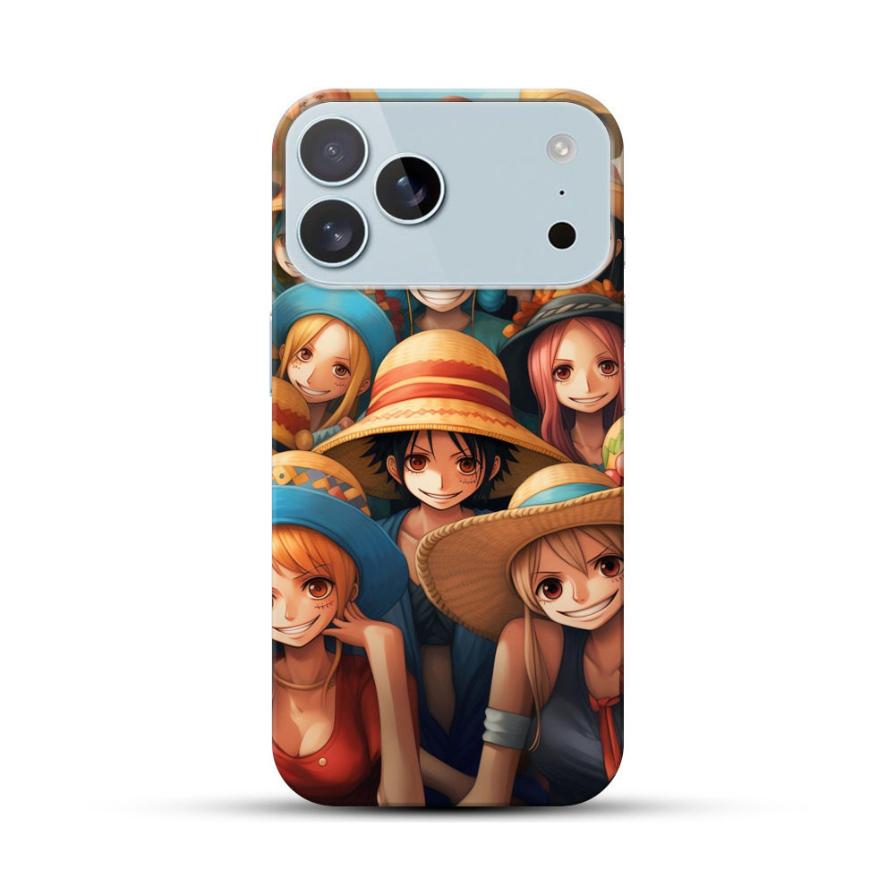 麦わら帽子の仲間たち iPhone 17 Pro Maxオリジナルハードケース