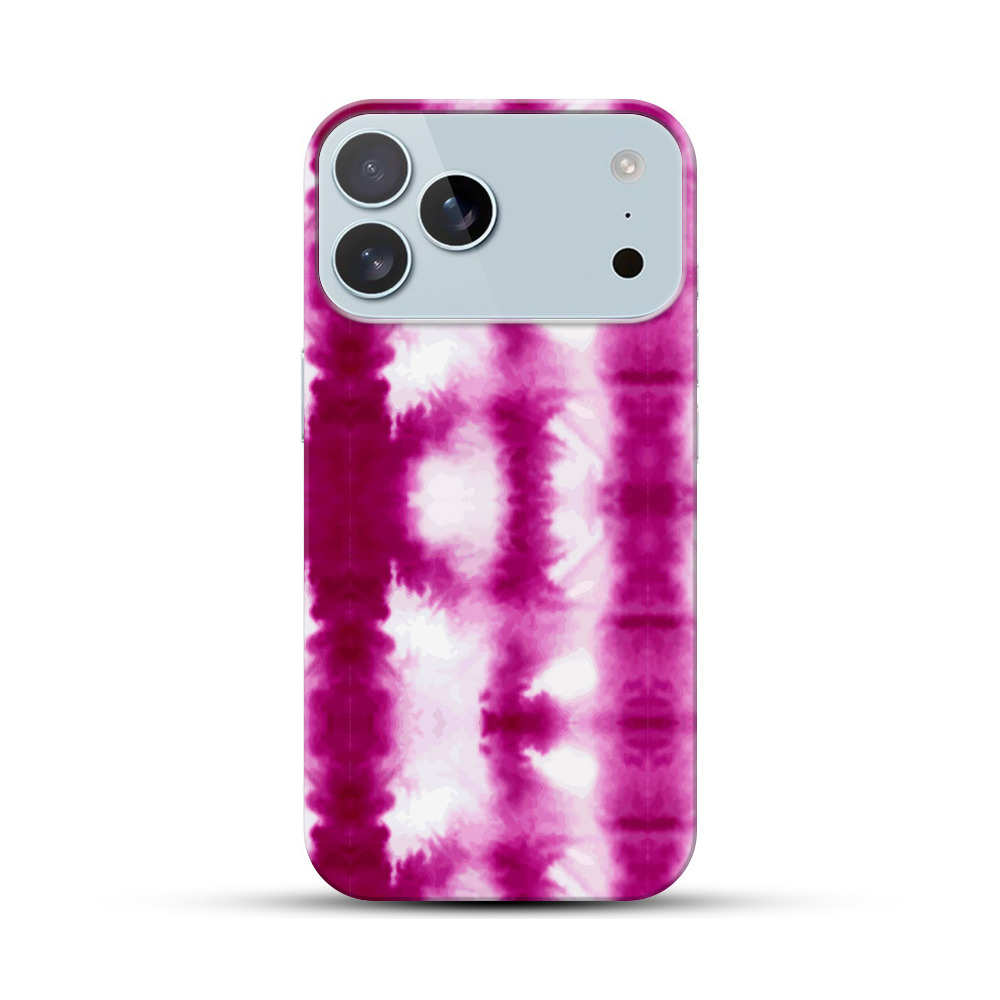 紫の抽象模様 iPhone 17 Pro Maxオリジナルハードケース