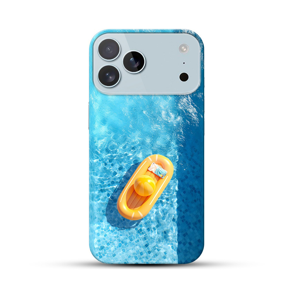 夏のプール浮き輪 iPhone 17 Pro Maxオリジナルハードケース