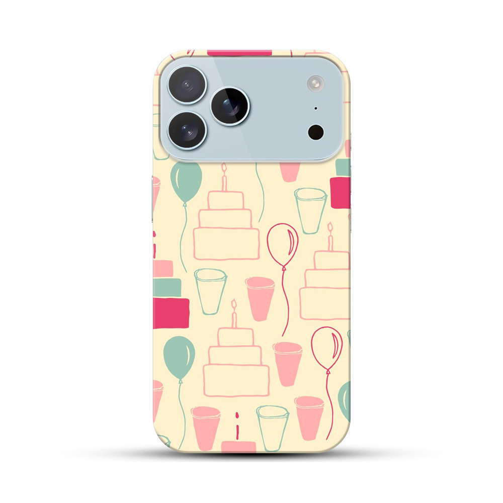 お祝いのパターン iPhone 17 Pro Maxオリジナルハードケース