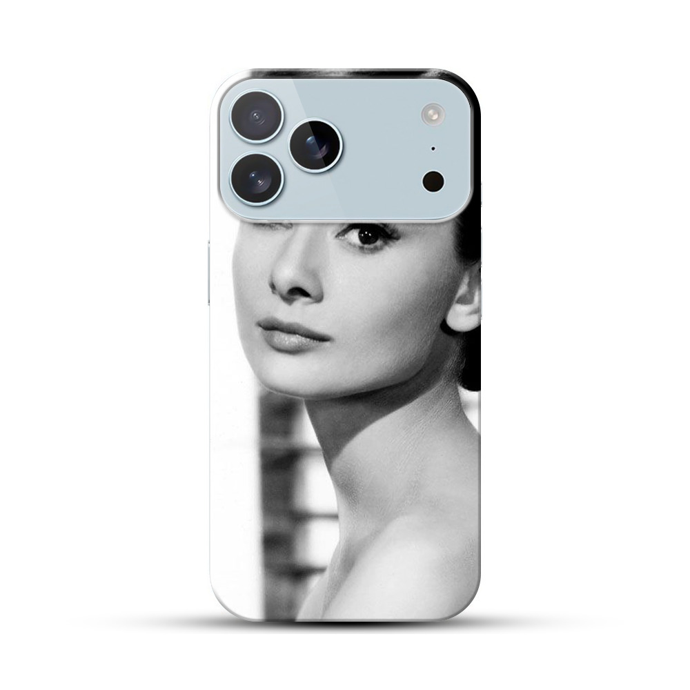 オードリー・ヘプバーン iPhone 17 Pro Maxオリジナルハードケース