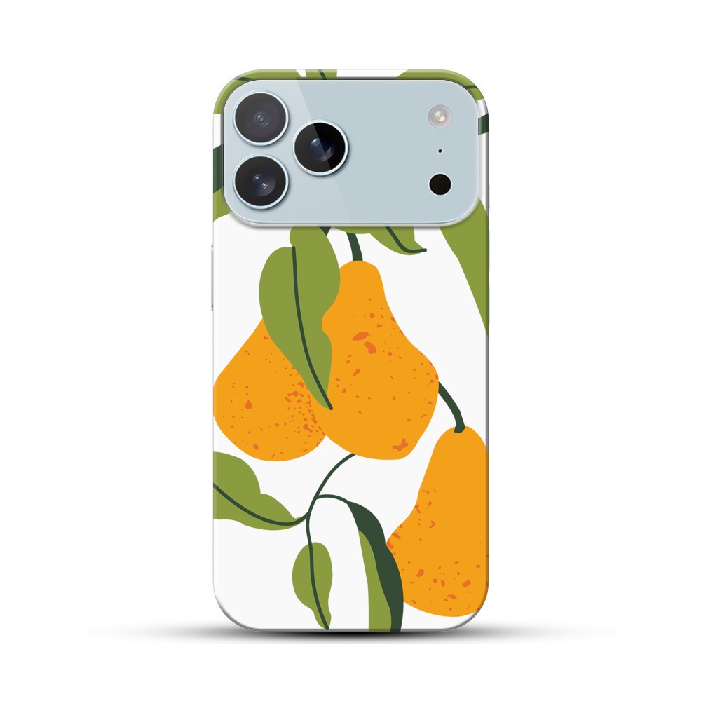 オレンジの洋梨 iPhone 17 Pro Maxオリジナルハードケース