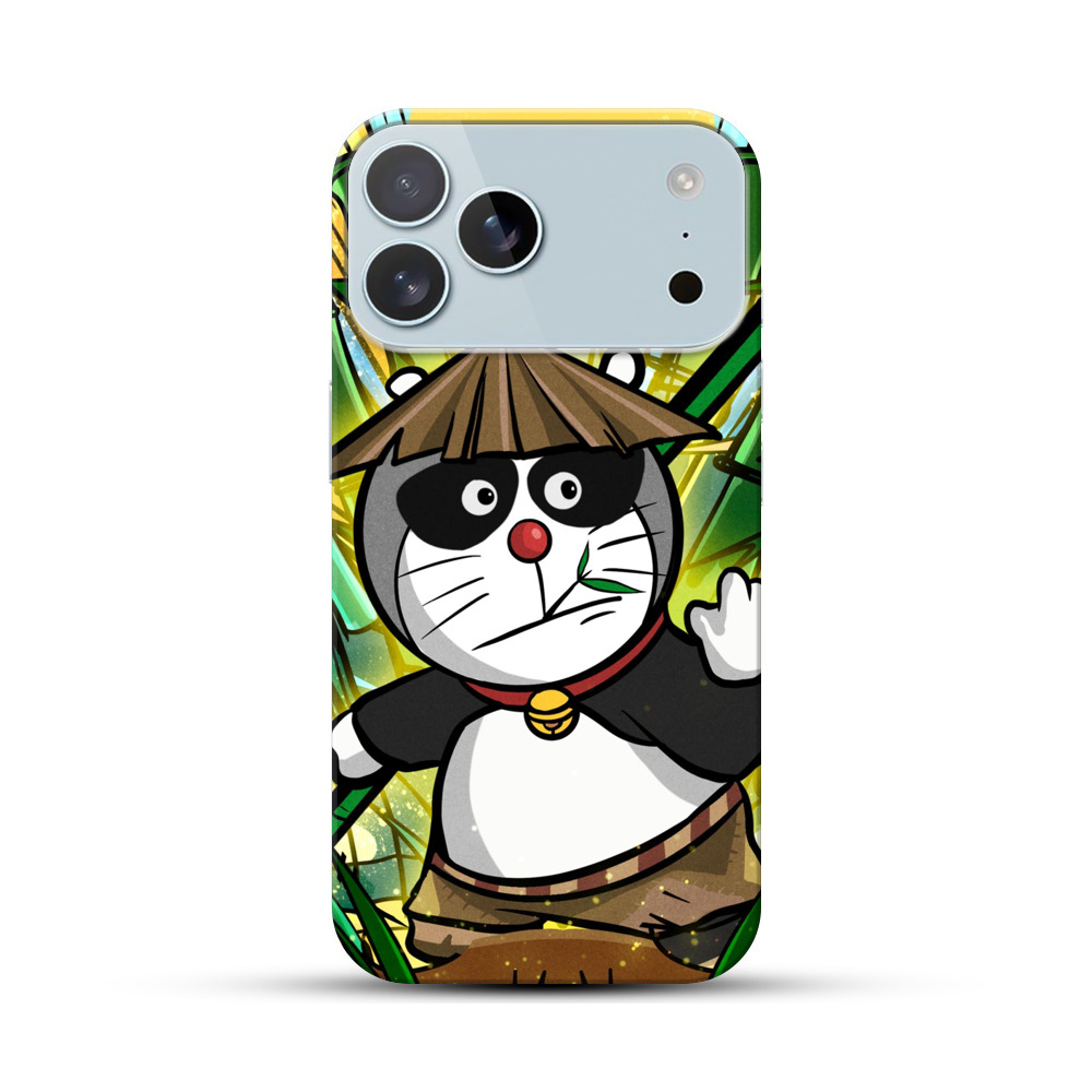 笠をかぶる竹林パンダ iPhone 17 Pro Maxオリジナルハードケース