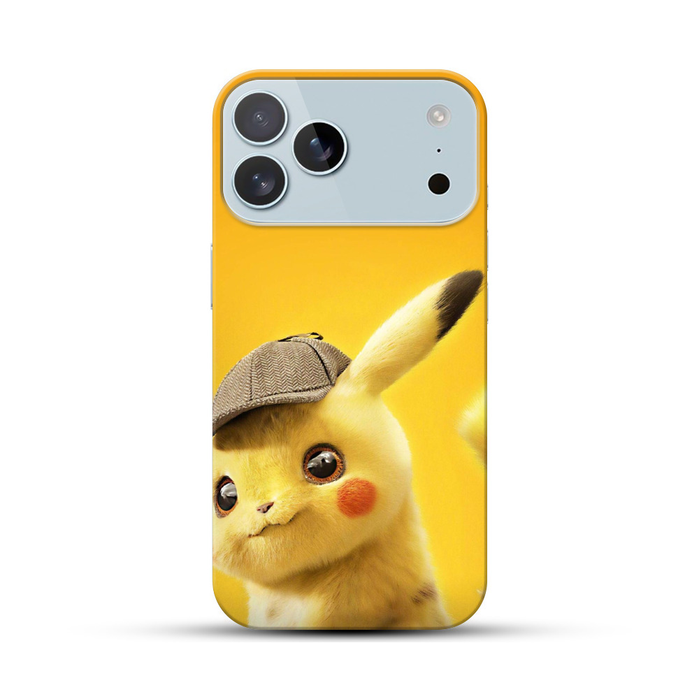 帽子のピカチュウの顔アップ iPhone 17 Pro Maxオリジナルハードケース