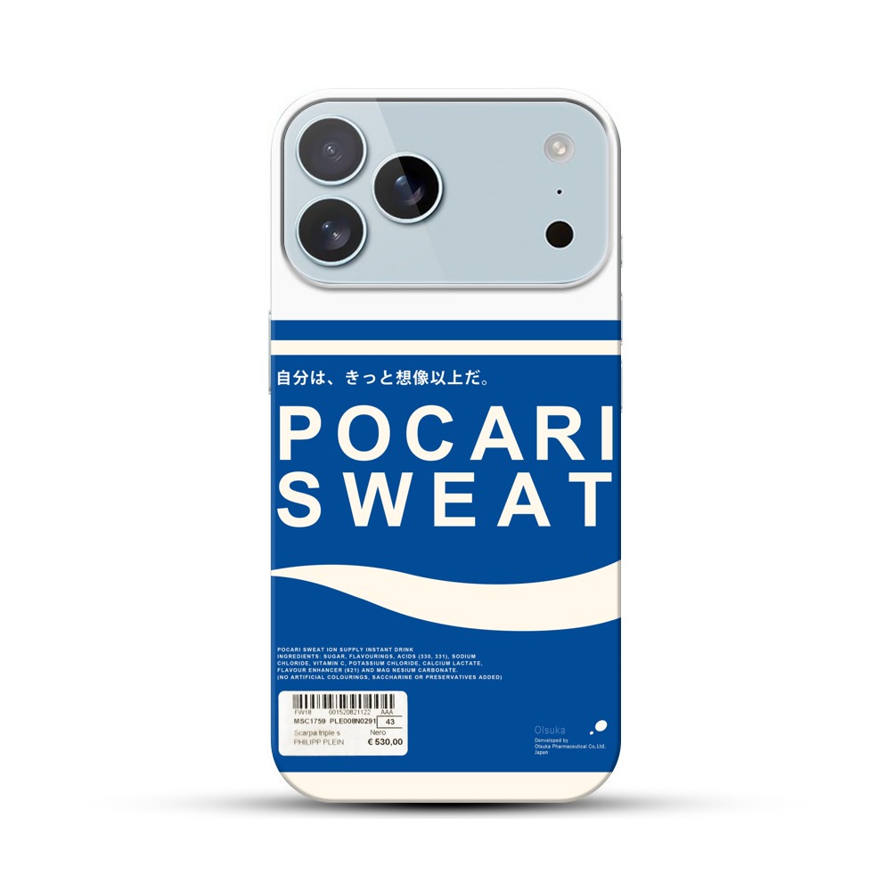ポカリスエットロゴ iPhone 17 Pro Maxオリジナルハードケース