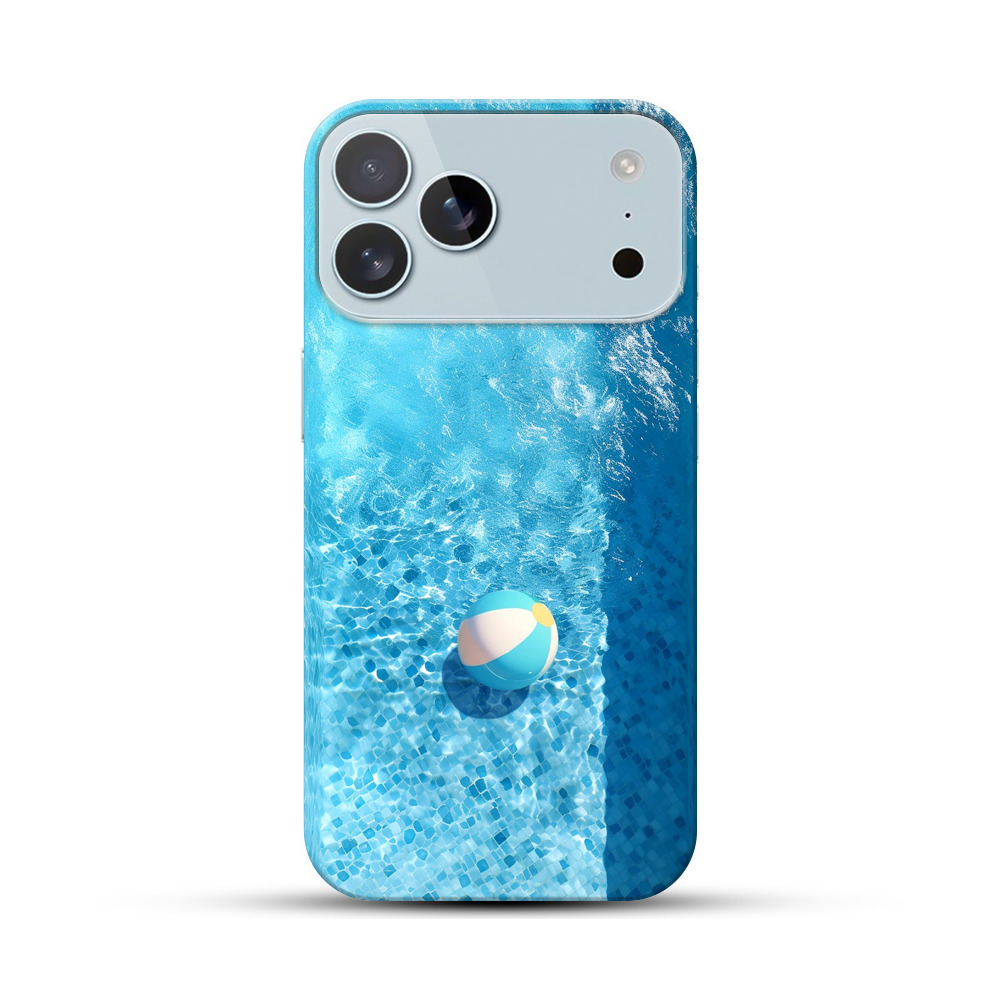 プールのビーチボール iPhone 17 Pro Maxオリジナルハードケース