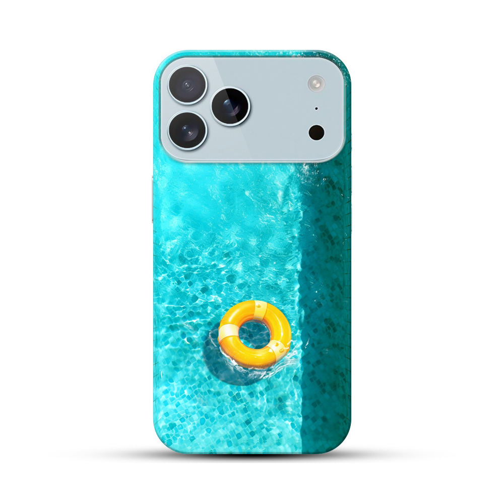 プールの浮き輪 iPhone 17 Pro Maxオリジナルハードケース