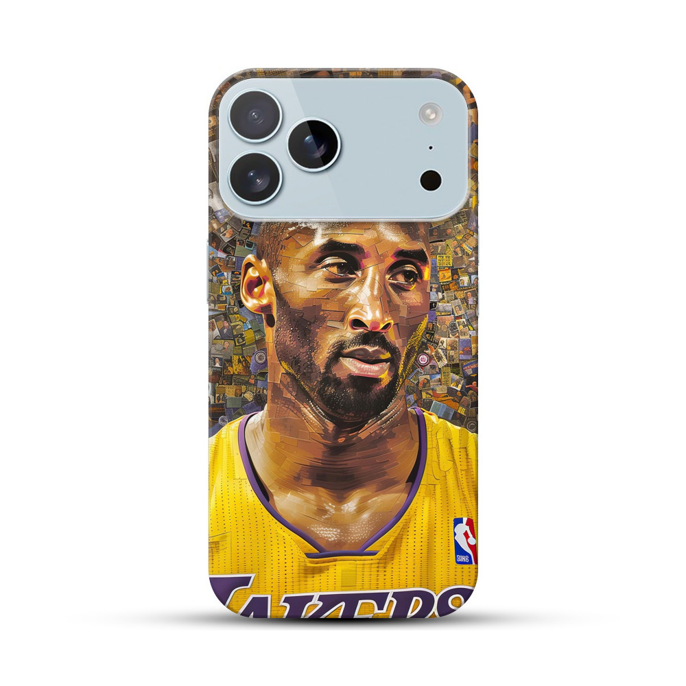 レイカーズのバスケット選手 iPhone 17 Pro Maxオリジナルハードケース