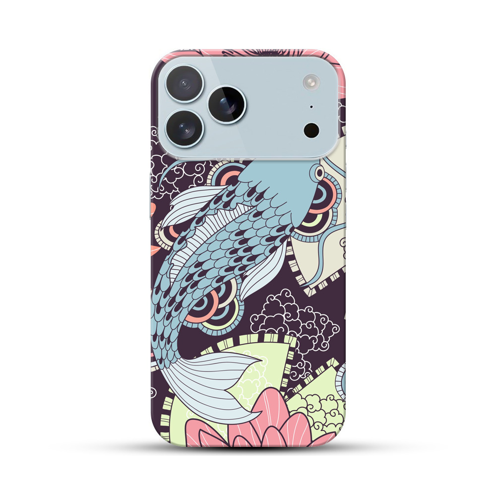 蓮と鯉のパターン carp-ukiyoe 蓮と鯉のパターン carp-ukiyoe
