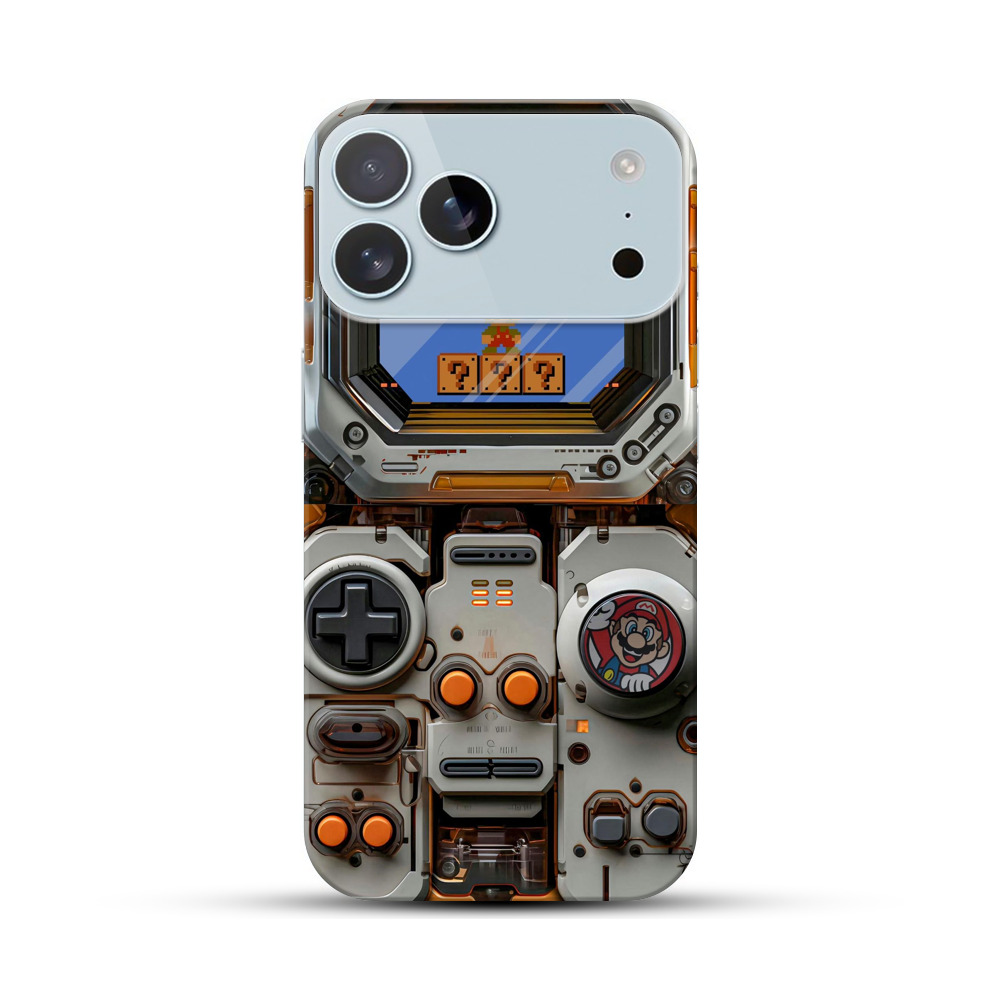 レトロゲームマリオ iPhone 17 Pro Maxオリジナルハードケース