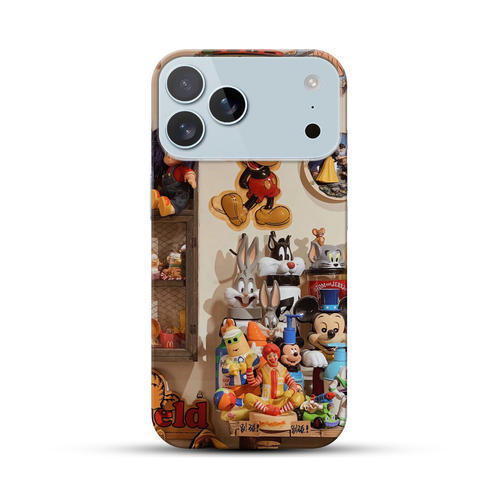 レトロポップキャラクター iPhone 17 Pro Maxオリジナルハードケース