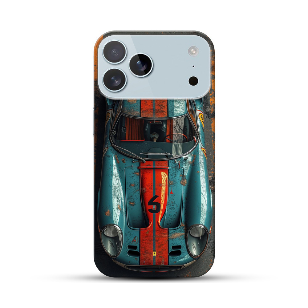 レトロスポーツカー iPhone 17 Pro Maxオリジナルハードケース