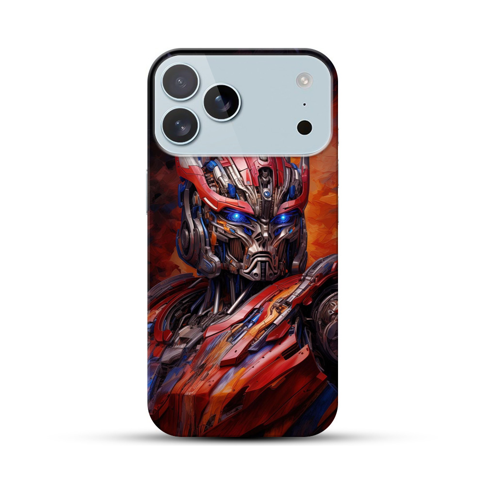 未来的ロボットヒーロー iPhone 17 Pro Maxオリジナルハードケース