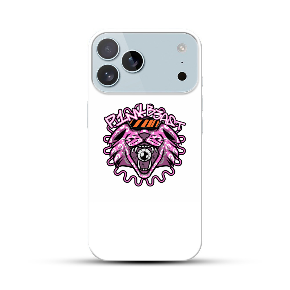 サイケデリックなピンクの獣のイラスト pink-beast サイケデリックなピンクの獣のイラスト pink-beast