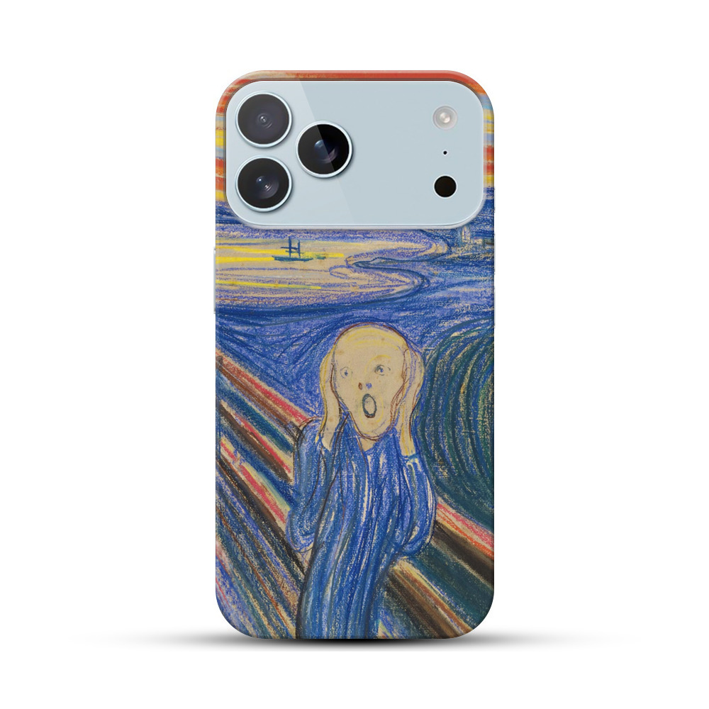 叫び（ムンクの絵） iPhone 17 Pro Maxオリジナルハードケース