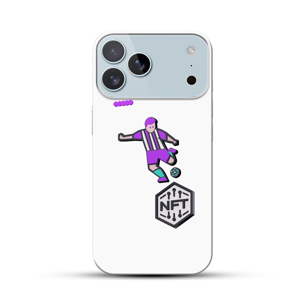 サッカー選手 iPhone 17 Pro Maxオリジナルハードケース