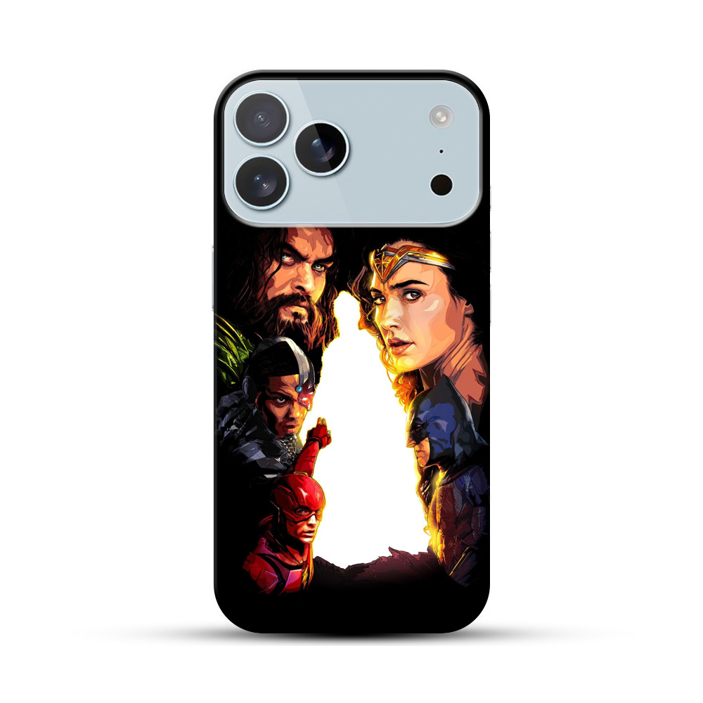 正義ヒーロー集合 iPhone 17 Pro Maxオリジナルハードケース