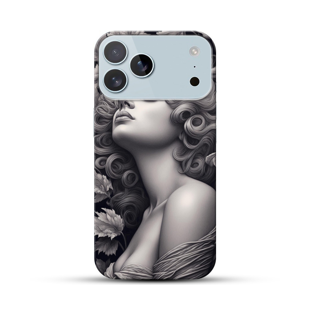 繊細幻想的な女性 iPhone 17 Pro Maxオリジナルハードケース