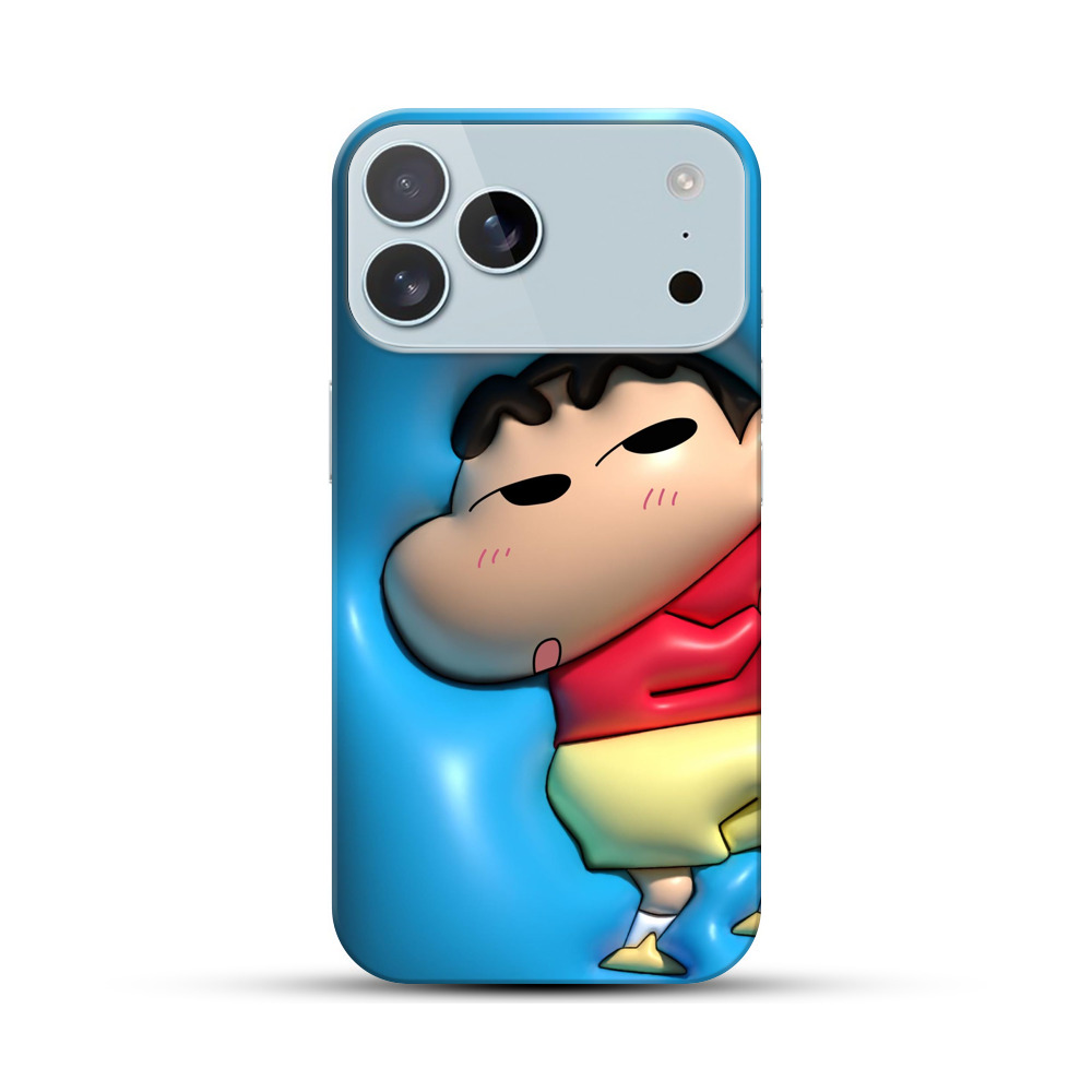 しんちゃんのいたずら顔 iPhone 17 Pro Maxオリジナルハードケース