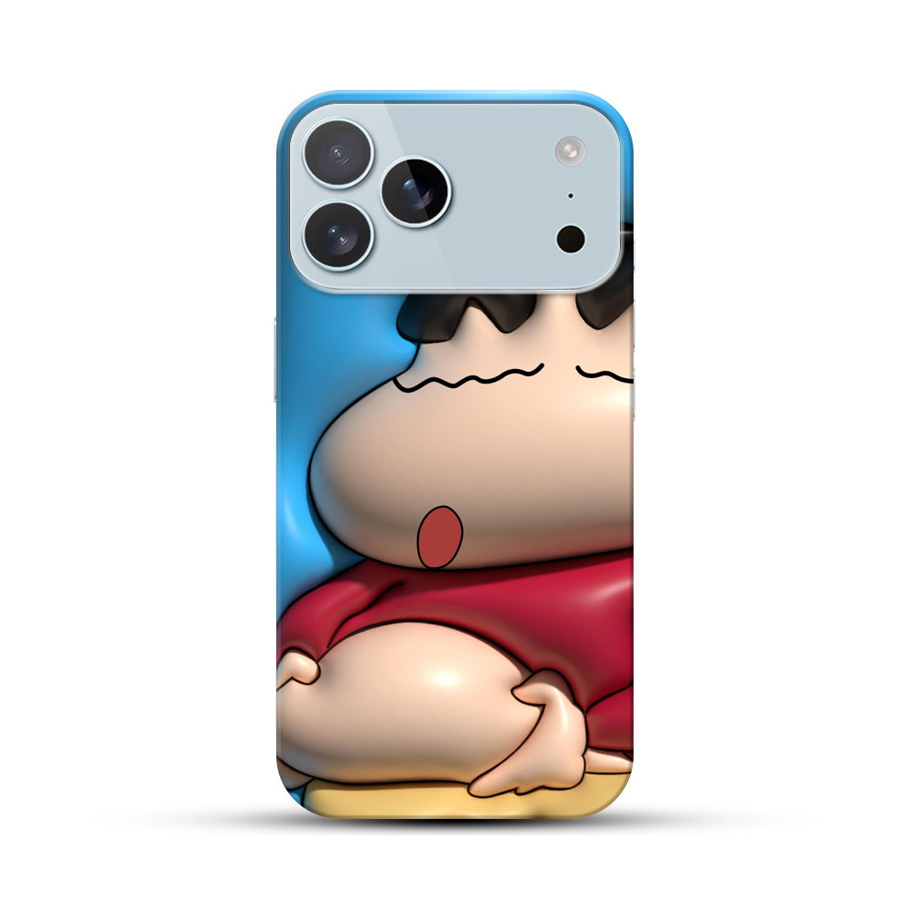 しんちゃんアップ顔 iPhone 17 Pro Maxオリジナルハードケース