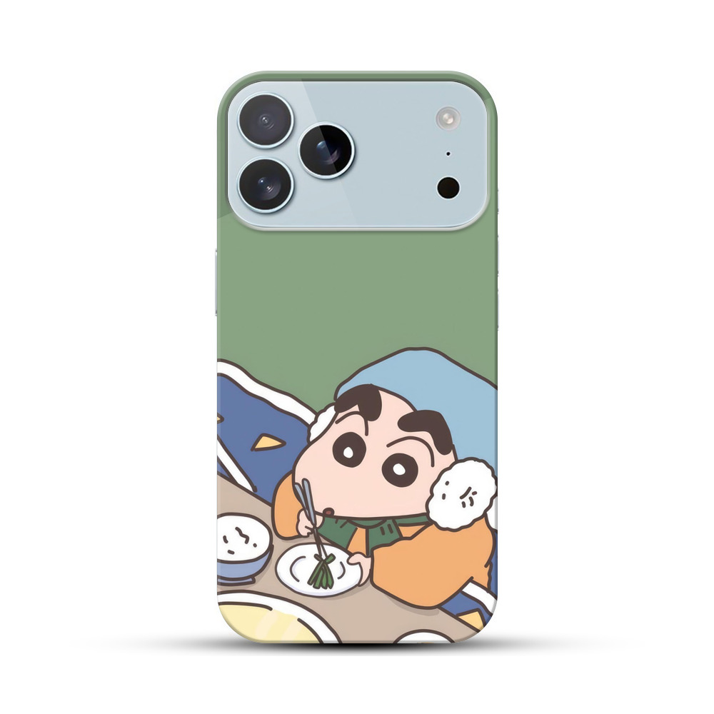 冬のしんちゃん iPhone 17 Pro Maxオリジナルハードケース