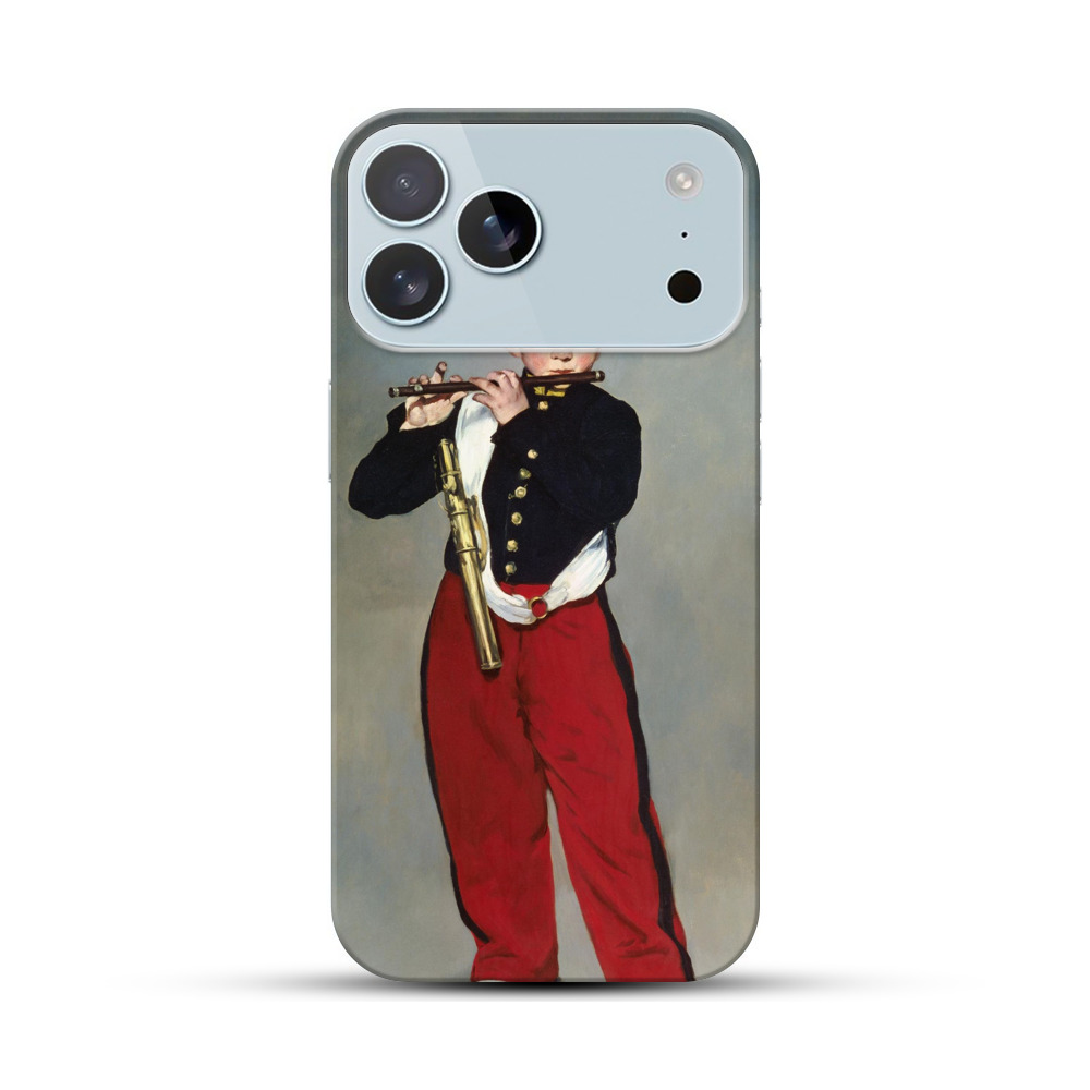 笛を吹く少年 iPhone 17 Pro Maxオリジナルハードケース