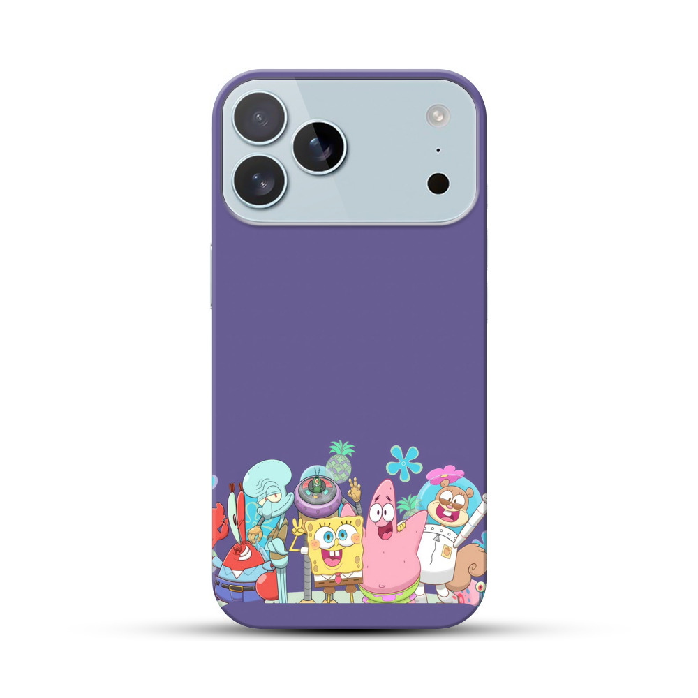 スポンジボブと仲間たち iPhone 17 Pro Maxオリジナルハードケース